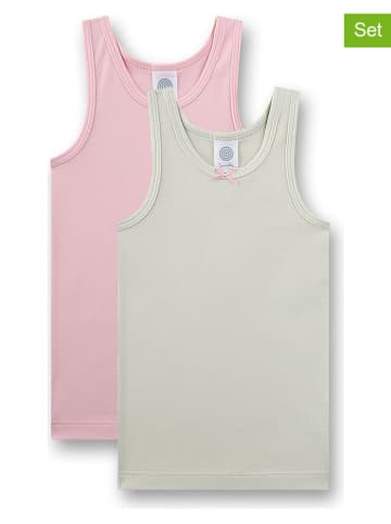 Sanetta 2-delige set: hemdjes lichtroze