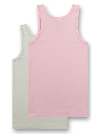 Sanetta 2-delige set: hemdjes lichtroze