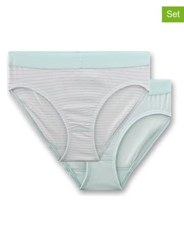 Sanetta 2er-Set: Slips in Türkis
