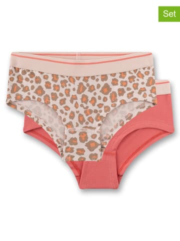 Sanetta 2er-Set: Pantys in Beige/ Rot