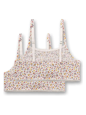 Sanetta Topy (2 szt.) w kolorze białym ze wzorem