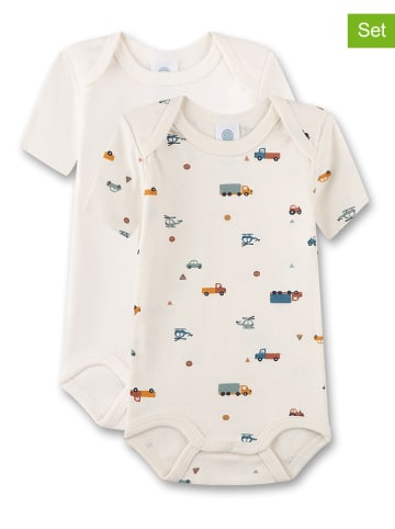 Sanetta 2er-Set: Bodys in Creme