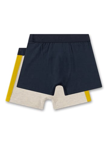 Sanetta Bokserki (2 pary) w kolorze beżowo-granatowym