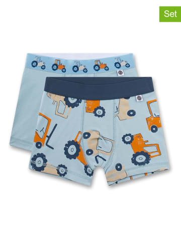 Sanetta 2er-Set: Boxershorts in Hellblau