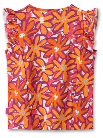 Sanetta Kidswear Top oranje/paars