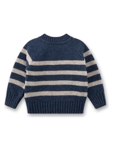 Sanetta Kidswear Sweter w kolorze niebiesko-beżowym