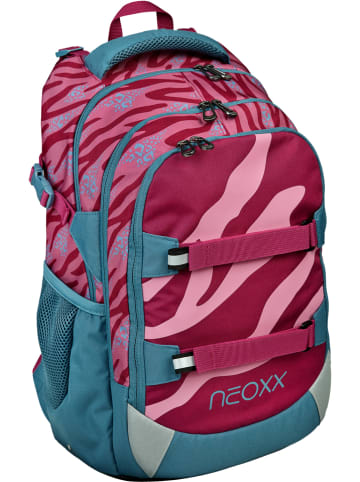 neoxx Rucksack "Active" in Bordeaux/ Mint - (L)24 x (B)31 x (H)45,5 cm