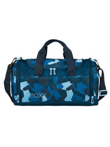 neoxx Torba sportowa "Champ" w kolorze niebieskim - 41,5 x 22,5 x 20 cm