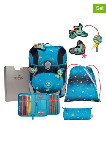 DerDieDas 6-częściowy zestaw szkolny "ErgoFlex Tiny LED Set" - 30 x 38 x 23 cm