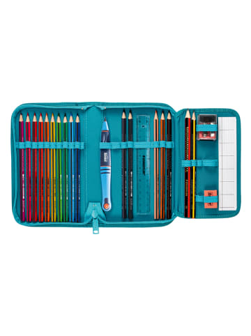 Scout 5tlg. Schulranzen-Set "Heaven" in Türkis/Pink