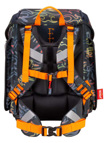 Scout 5-częściowy zestaw szkolny "Genius Set Safety Light - Flames"