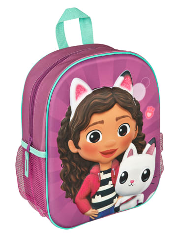 Undercover Rucksack "Gabby's Dollhouse 3D" in Lila  - (B)27 x (H)33 x (T)10 cm