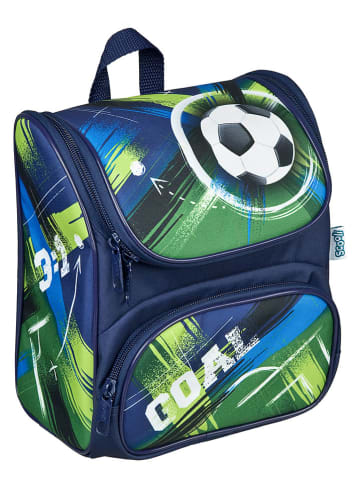 SCOOLI Vorschulranzen "Soccer Champ" in Dunkelblau - (B)22 x (H)24 x (T)15 cm