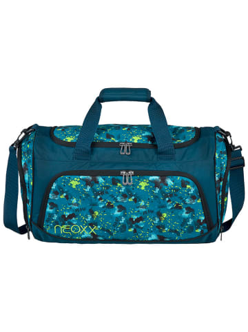 neoxx Torba sportowa "Move" w kolorze niebieskim - 43,5 x 26 cm