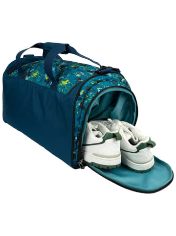 neoxx Torba sportowa "Move" w kolorze niebieskim - 43,5 x 26 cm