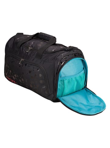 neoxx Torba sportowa "Splash in black" w kolorze czarnym - 43,5 x 26 x 24 cm