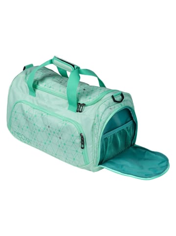 neoxx Torba sportowa "Mintastic" w kolorze turkusowym - 43,5 x 26 x 24 cm