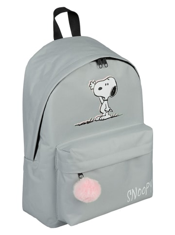 Undercover Rucksack "Peanuts" in Grau - (B)29 x (H)39 x (T)13,5 cm