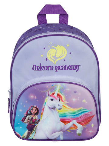 Undercover Plecak "Unicorn Academy" w kolorze fioletowym - 25,5 x 30,5 x 10 cm