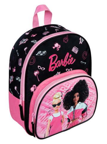 Undercover Plecak "Barbie" w kolorze czarno-różowym - 25,5 x 30,5 x 10 cm
