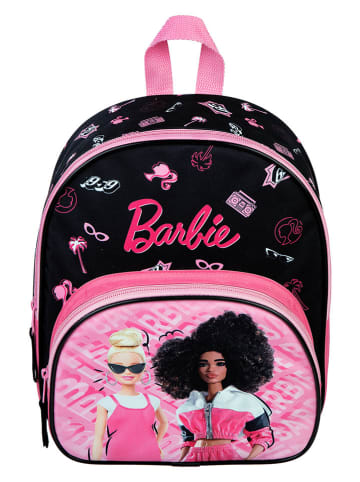 Undercover Plecak "Barbie" w kolorze czarno-różowym - 25,5 x 30,5 x 10 cm