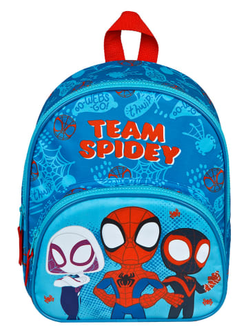 Spidey and his amazing friends Plecak "Spidey" w kolorze niebiesko-czerwonym - 30,5 x 25,5 x 10 cm