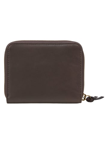 Marc O'Polo Leder-Geldbörse in Braun - (B)13 x (H)10 x (T)2,5 cm
