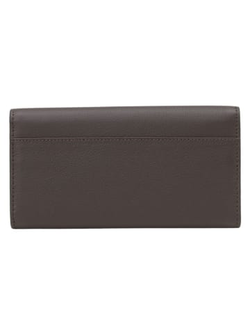 Marc O'Polo Leder-Geldbörse in Braun - (B)19,5 x (H)10 x (T)2,5 cm