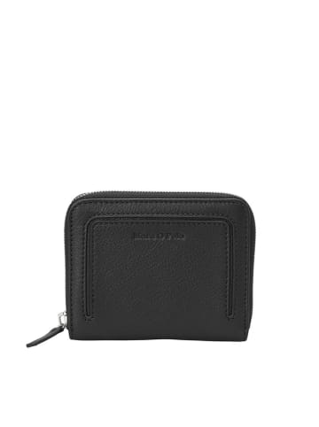 Marc O'Polo Leder-Geldbörse in Schwarz - (B)13 x (H)10 x (T)2,5 cm