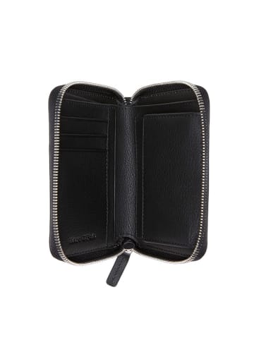 Marc O'Polo Leder-Geldbörse in Schwarz - (B)13 x (H)10 x (T)2,5 cm