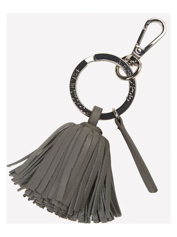 Marc O'Polo Leder-Schlüsselanhänger in Grau