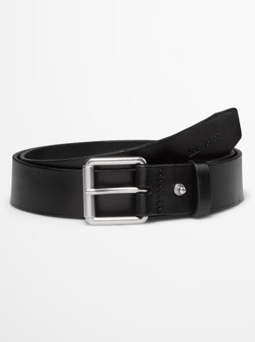 Marc O'Polo Leder-Gürtel in Schwarz