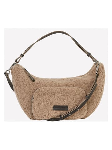 Marc O'Polo Schultertasche in Beige - (B)35 x (H)19 x (T)11 cm