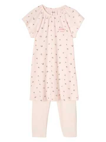 vertbaudet 2-delige outfit lichtroze