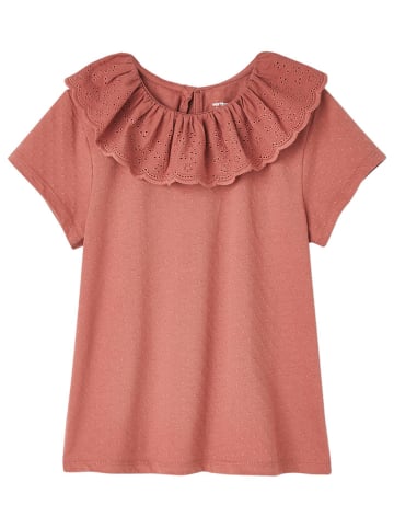 vertbaudet Shirt in Rotbraun