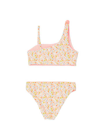 vertbaudet 2-delige set: bikini's lichtroze/crème