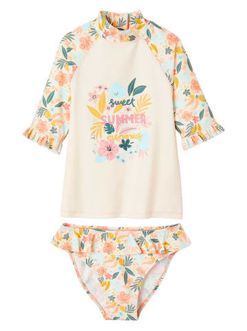 vertbaudet Strój kąpielowy w kolorze beżowym