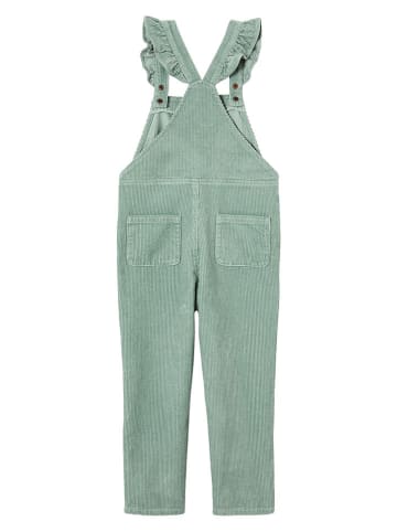 vertbaudet Ogrodniczki w kolorze turkusowym