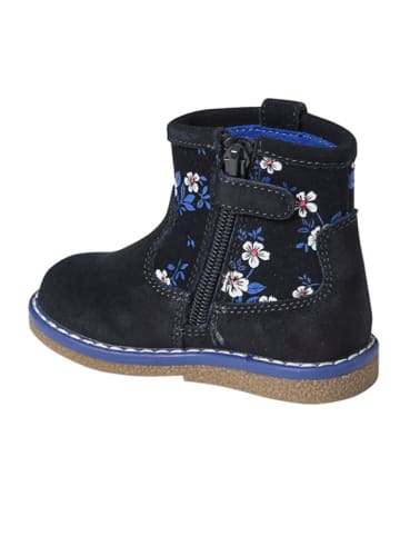 vertbaudet Leder-Boots in Dunkelblau