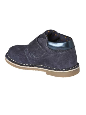 vertbaudet Leder-Boots in Dunkelblau