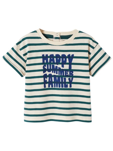 vertbaudet Koszulka w kolorze zielonym