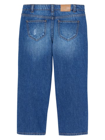 vertbaudet Dżinsy w kolorze niebieskim