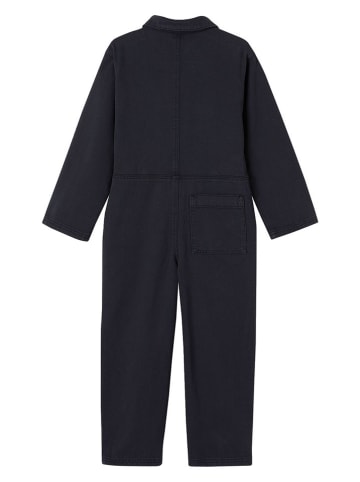 vertbaudet Jeans-Overall in Dunkelblau