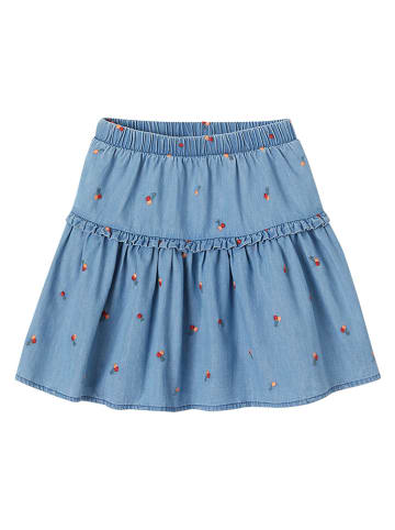 vertbaudet Spódnica dżinsowa w kolorze błękitnym