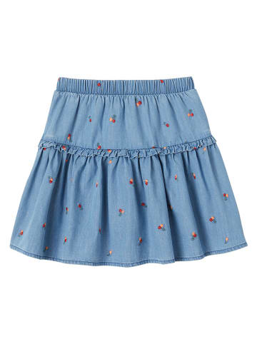 vertbaudet Spódnica dżinsowa w kolorze błękitnym