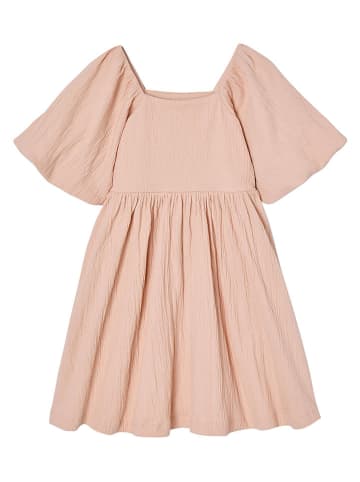 vertbaudet Sukienka "Fantaisie" w kolorze beżowym