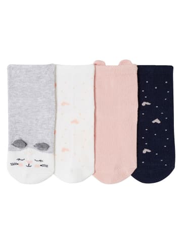 vertbaudet 4er-Set: Socken in Bunt