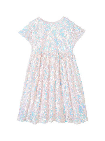 vertbaudet Kleid in Rosa/ Hellblau