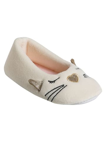 vertbaudet Hausschuhe in Beige