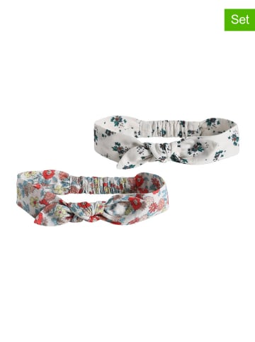 vertbaudet Opaski (2 szt.) w kolorze białym